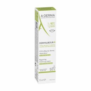 A-derma Dermalibour + CICA   balsam do ust 15 ml