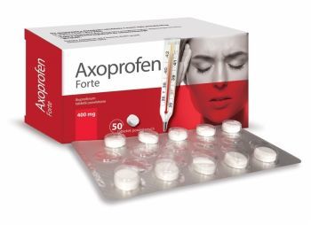 Axoprofen forte 400 mg x 50 tabl powlekanych