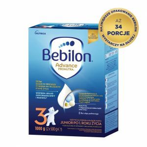 Bebilon 3 z Pronutra Advance Junior po 1 roku życia 1000 g