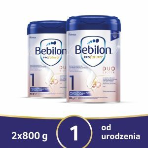 Bebilon Profutura Duobiotik 1 od urodzenia w dwupaku - 2 x 800 g