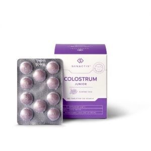 Colostrum Junior Czarny Bez Genactiv x 60 tabl do ssania