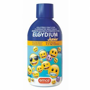 Elgydium Emoji Junior płyn do płukania jamy ustnej dla dzieci 500 ml