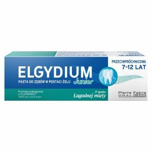 Elgydium Junior pasta do zębów dla dzieci 7-12 lat łagodna mięta 50 ml