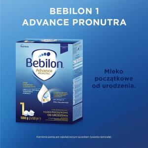 Bebilon 1 z Pronutra Advance od urodzenia 1000 g