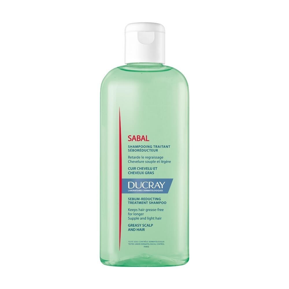 Ducray sabal - szampon do włosów redukujący wydzielanie sebum 200 ml
