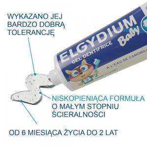 Elgydium Baby pasta do zębów w żelu dla dzieci od 6 miesięcy do 2 lat 30 ml