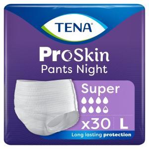 Majtki chłonne TENA Pants Proskin Super Night L x 30 szt (nowe opakowanie)