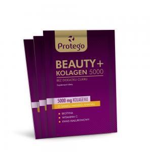 Protego BEAUTY+ kolagen 5000 smak mango - ananas x 30 saszetek po 6,5 g