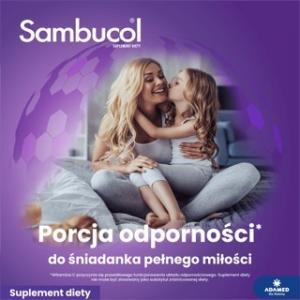 Sambucol Junior preparat  w płynie dla dzieci powyżej 6 roku życia i dorosłych 120 ml