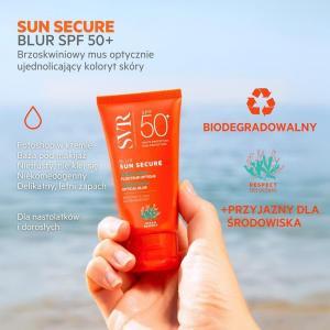 Svr Sun Secure Blur - krem optycznie ujednolicający skórę SPF-50 50 ml