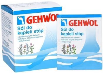 Gehwol sól do kąpieli stóp z lawendą x 10 sasz