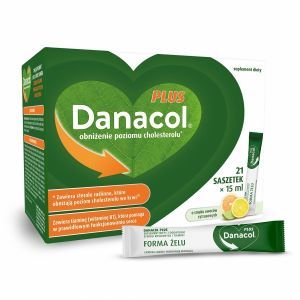 Danacol Plus x 21 saszetek po 15 ml