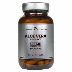 Pureline Nutrition Aloe Vera ekstrakt 500 mg x 60 kaps