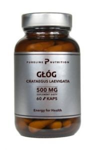 Pureline Nutrition Głóg 500 mg x 60 kaps