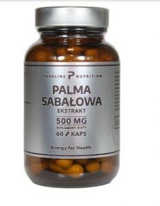 Pureline Nutrition Palma Sabałowa Ekstrakt 500 mg x 60 kaps
