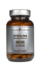 Pureline Nutrition Spirulina 500 mg x 60 kaps