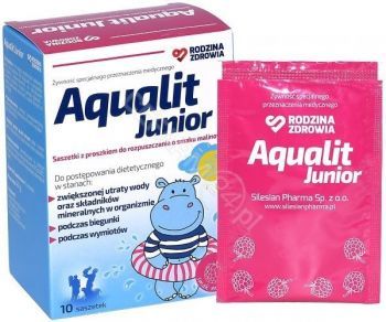 Rodzina Zdrowia Aqualit Junior x 10 sasz (KRÓTKA DATA)