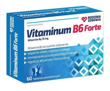Rodzina Zdrowia Vitaminum B6 Forte x 60 tabl (KRÓTKA DATA)